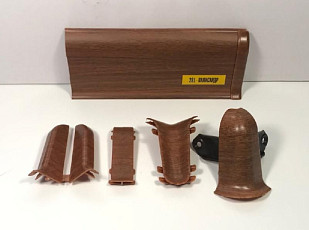 Плинтус Плинтус Ideal Comfort 55mm Палисандр 281 фото 1 | FLOORDEALER